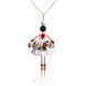SARANA jewelry doll pendant &ldquo;Coquette&rdquo; on white background luxury jewelry