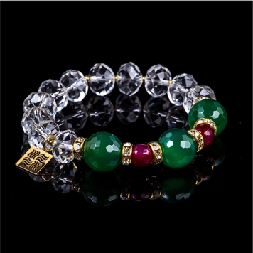 Bracelet of collection "Crystal Symphony"