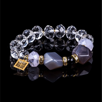 Bracelet of the collection "Crystal Symphony"