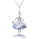 Jewelry Doll Pendant &ldquo;Princess Teresa in the Moon Dress&rdquo; on a white background