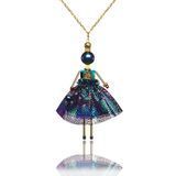 SARANA&reg; Mira Jewelry Doll Pendant on a white background