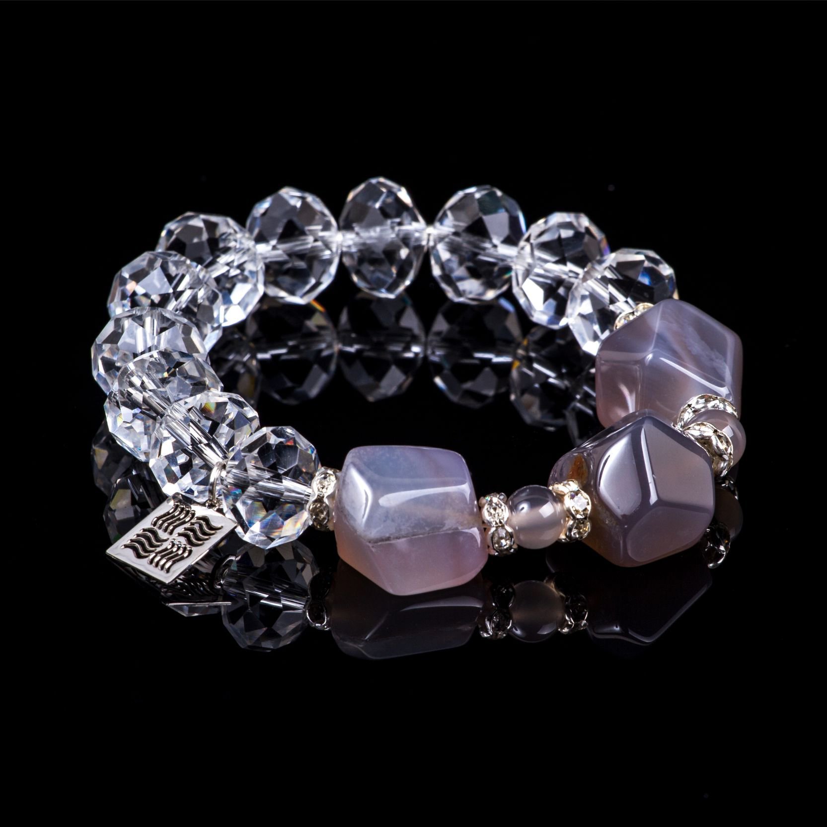 Bracelet of the collection "Crystal Symphony"