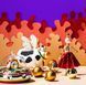 SARANA&reg; Vesta Jewelry Doll Pendant in a Christmas-themed scene