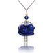SARANA jewelry doll pendant &ldquo;Snow Queen&rdquo; on white background
