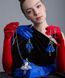 SARANA&reg; Altair Jewelry Doll Pendant on a model in a surreal look