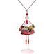Little Queen jewelry doll pendant on white background | SARANA