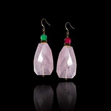 Earrings from the collection "Crystal Symphony"