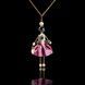 SARANA&reg; Jewelry Doll Pendant &ldquo;Morning Dew&rdquo; on a black background