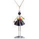 SARANA&reg; Jewelry Doll Pendant &ldquo;After the Rain&rdquo; on a white background