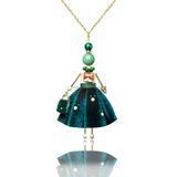 Jewelry doll pendant &ldquo;Adventurer&rdquo; on a white background