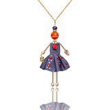 SARANA&reg; Jewelry Doll Pendant &ldquo;Morning Sun&rdquo; on a white background