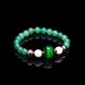 Jade bracelet in beautiful green tones.