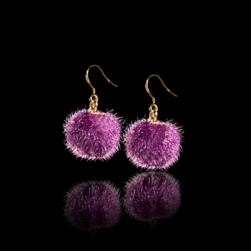 Earrings from the collection "Crystal Symphony"