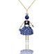 SARANA&reg; Jewelry Doll Pendant &ldquo;Sea Wave&rdquo; on a white background