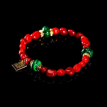 Pulsera de coral