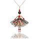 Jewelry Doll Pendant &ldquo;Se&ntilde;orita&rdquo; SARANA&reg; on white background