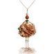Jewelry Doll Pendant &ldquo;Josephine&rdquo; SARANA&reg; on white background