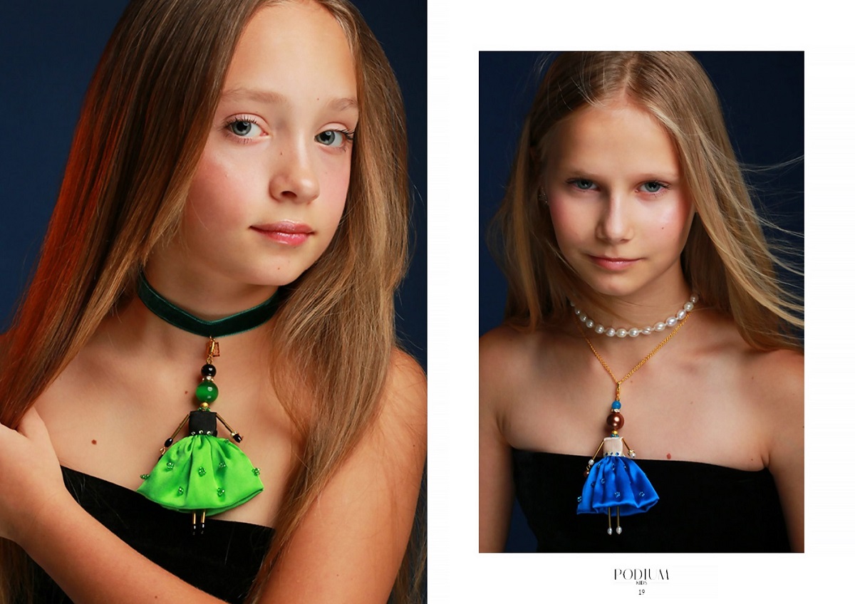 Las joyas ideales para una adolescente de SARANA® — muñecas-colgante como regalo para una joven