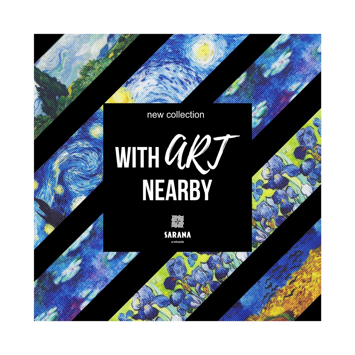 SARANA® new jewelry collection — "With Art Nearby" doll pendants inspired by the world's greatest masterpieces of art